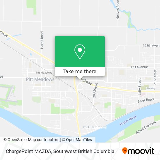 ChargePoint MAZDA map