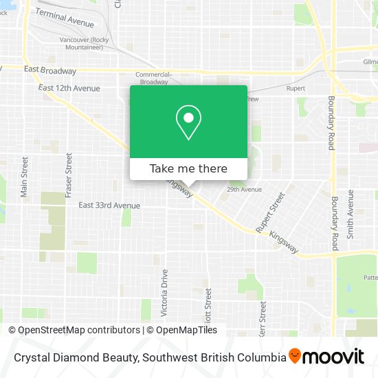 Crystal Diamond Beauty map