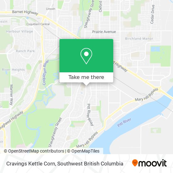 Cravings Kettle Corn map