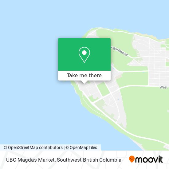 UBC Magda's Market map