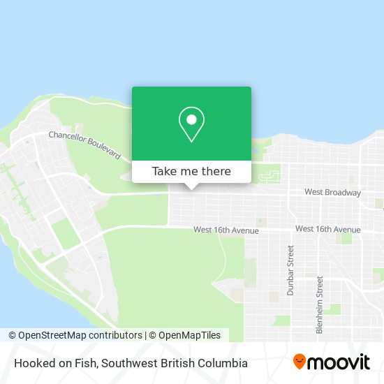 Hooked on Fish map