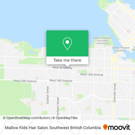 Mallow Kids Hair Salon plan