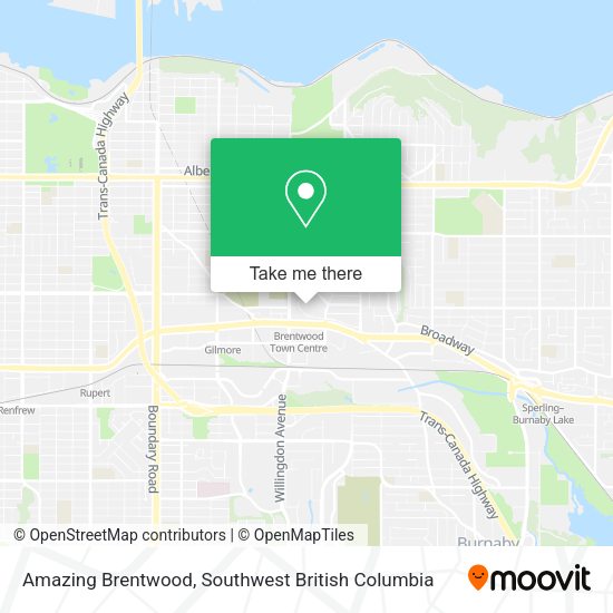 Amazing Brentwood map