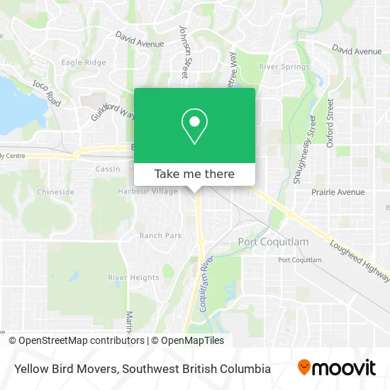 Yellow Bird Movers plan