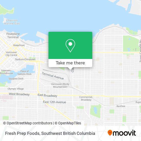 Fresh Prep Foods map