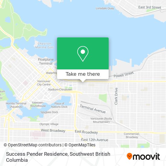 Success Pender Residence map