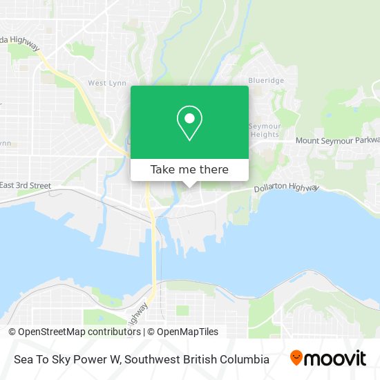 Sea To Sky Power W plan