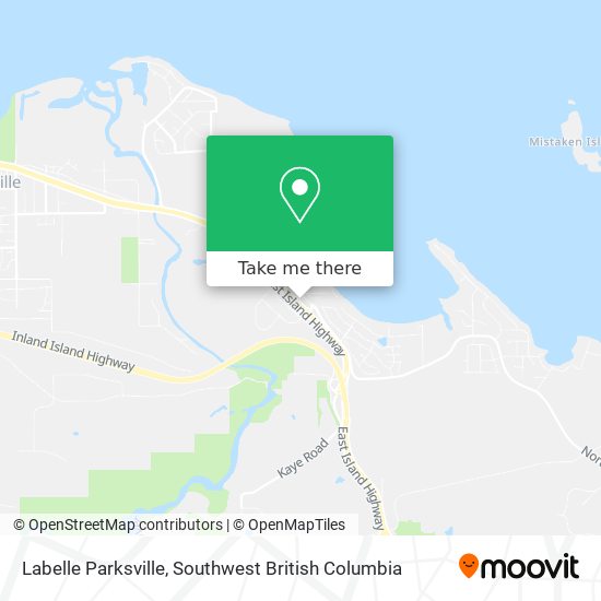 Labelle Parksville map