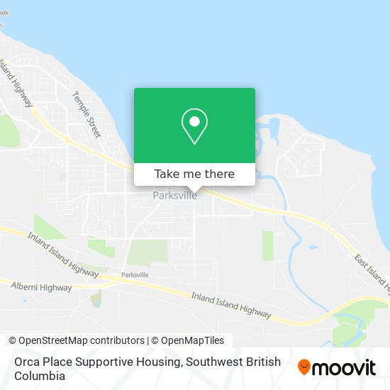 Orca Place Supportive Housing map