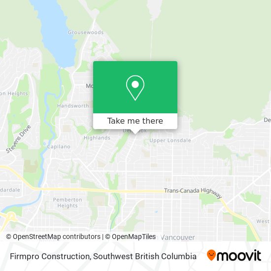 Firmpro Construction map