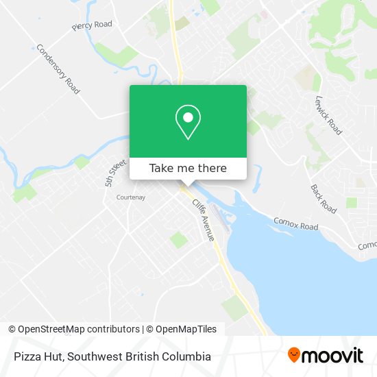 Pizza Hut map