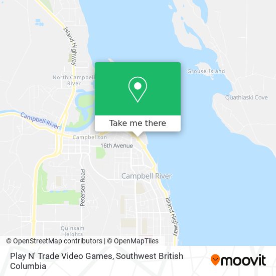 Play N' Trade Video Games map