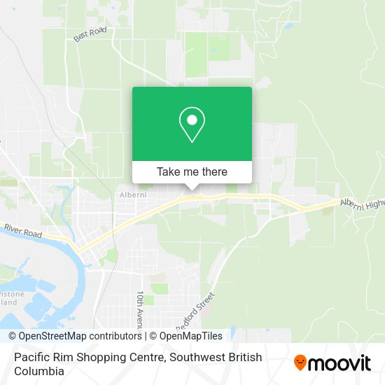 Pacific Rim Shopping Centre map