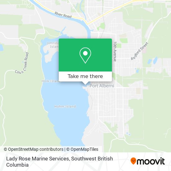 Lady Rose Marine Services plan