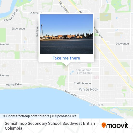 Semiahmoo Secondary School plan