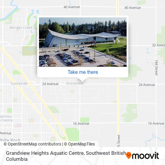 Grandview Heights Aquatic Centre plan