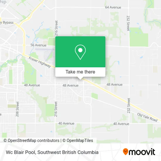 Wc Blair Pool plan