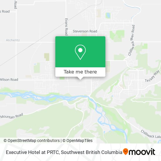 Executive Hotel at PRTC map