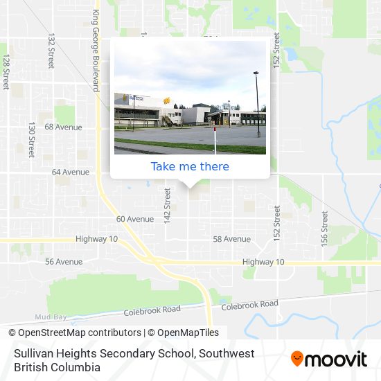 Sullivan Heights Secondary School map