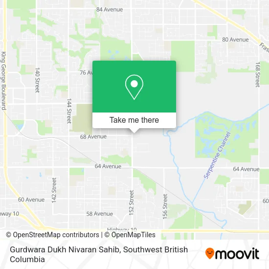 Gurdwara Dukh Nivaran Sahib map