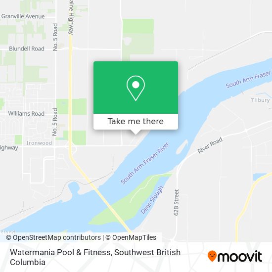 Watermania Pool & Fitness map