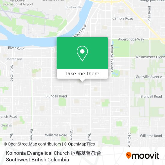 Koinonia Evangelical Church 歌鄰基督教會 plan