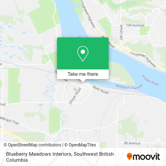 Blueberry Meadows Interiors map