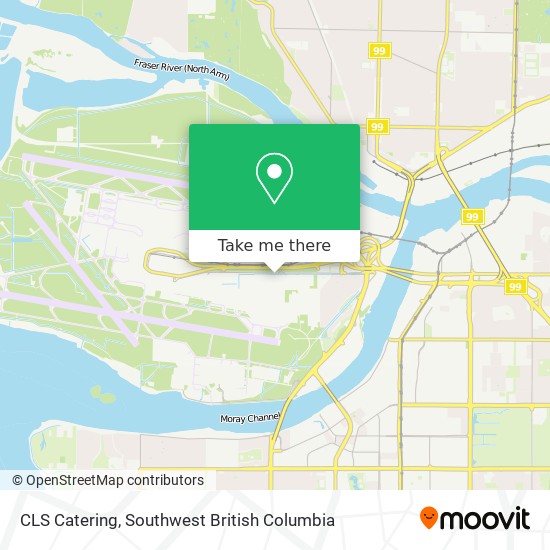 CLS Catering map