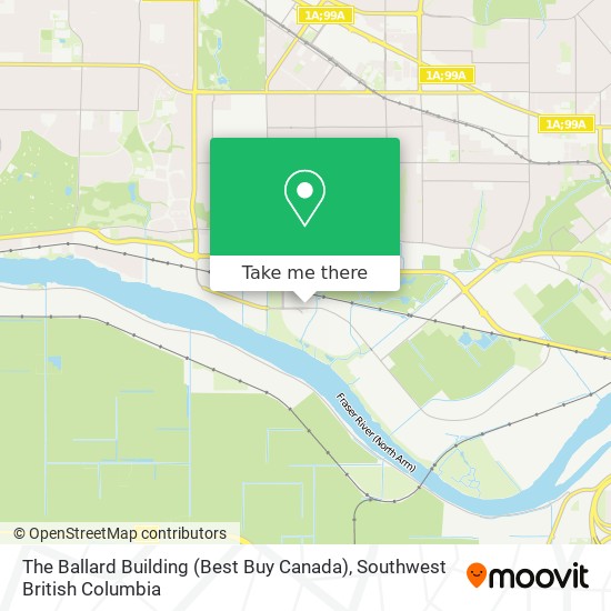 The Ballard Building (Best Buy Canada) map