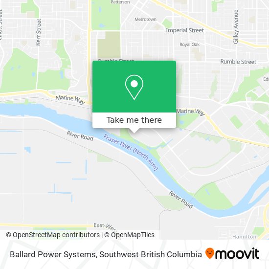 Ballard Power Systems map