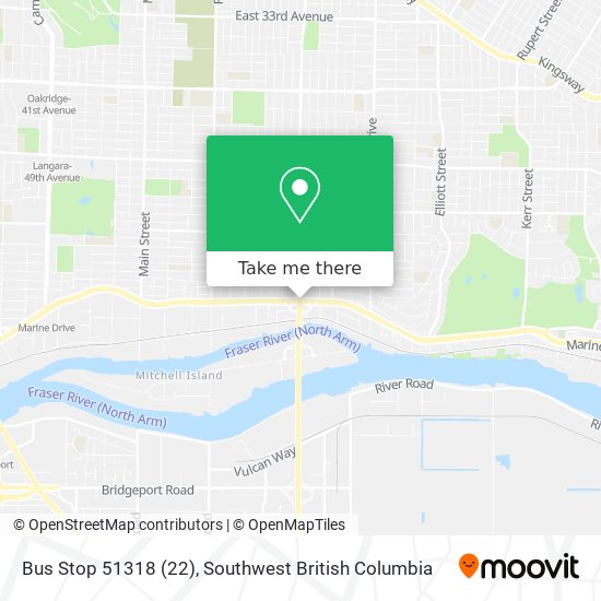 Bus Stop 51318 (22) map