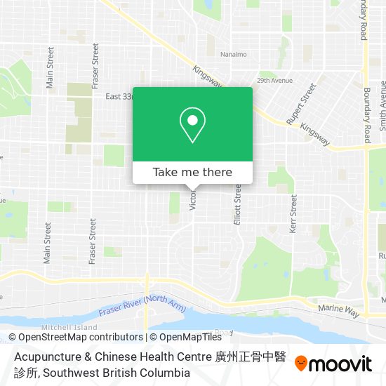 Acupuncture & Chinese Health Centre 廣州正骨中醫診所 map