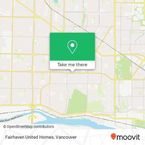 Fairhaven United Homes map