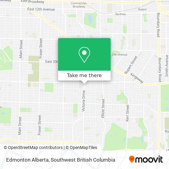 Edmonton Alberta map