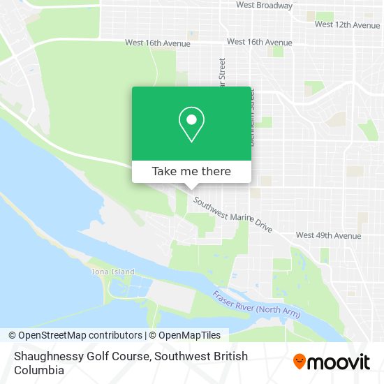Shaughnessy Golf Course plan