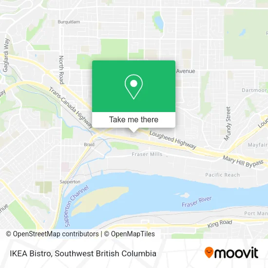 IKEA Bistro map