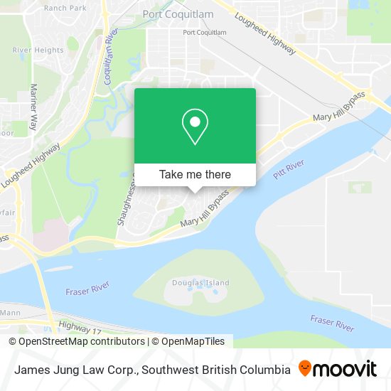 James Jung Law Corp. map