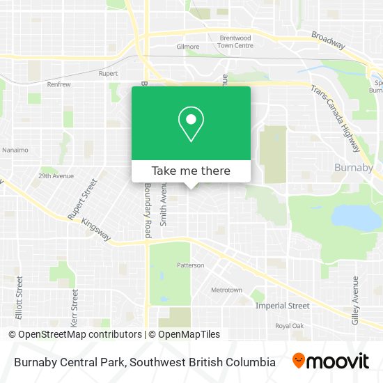 Burnaby Central Park plan