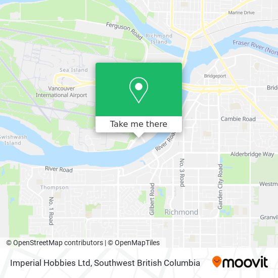 Imperial Hobbies Ltd map