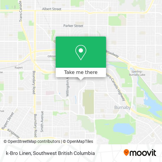 k-Bro Linen map