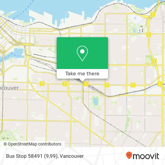 Bus Stop 58491 (9,99) map