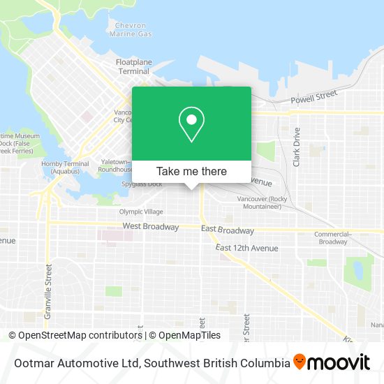 Ootmar Automotive Ltd map