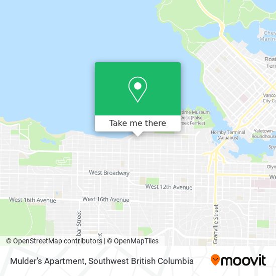 Mulder's Apartment plan