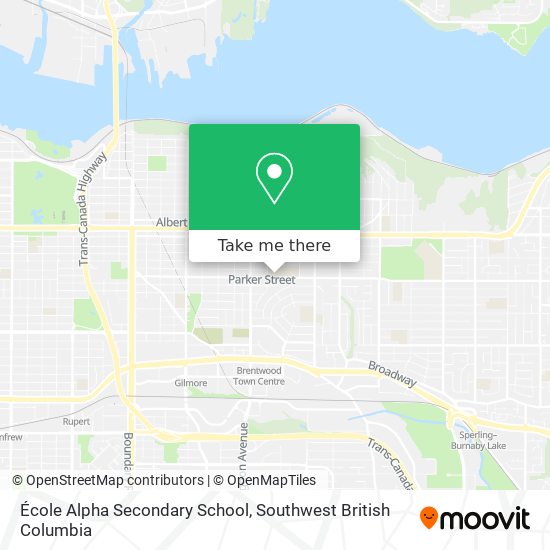 École Alpha Secondary School map