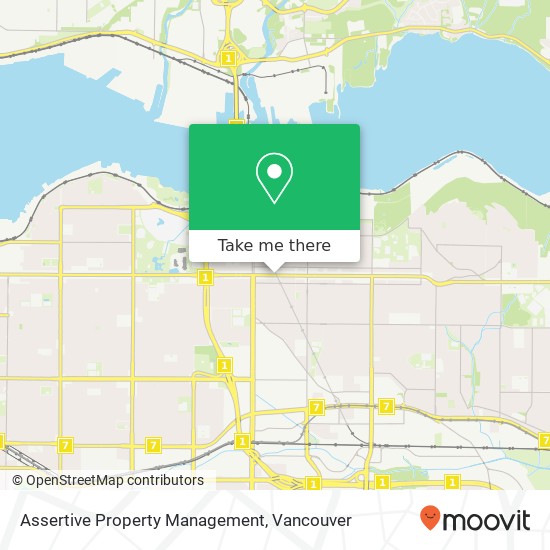 Assertive Property Management map