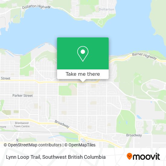 Lynn Loop Trail map