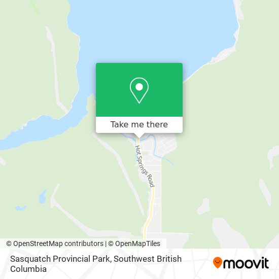 Sasquatch Provincial Park plan