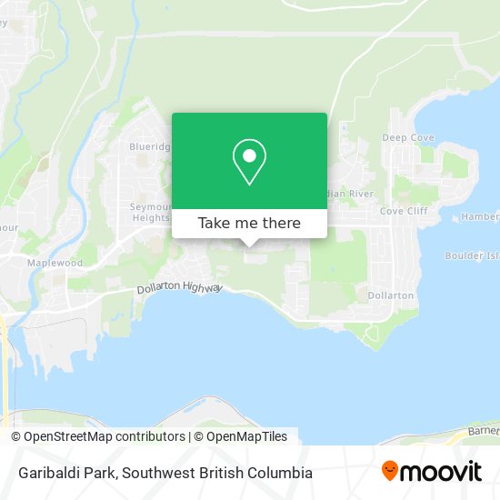 Garibaldi Park map