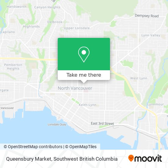 Queensbury Market map