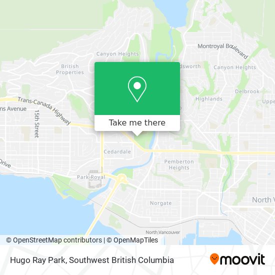 Hugo Ray Park plan